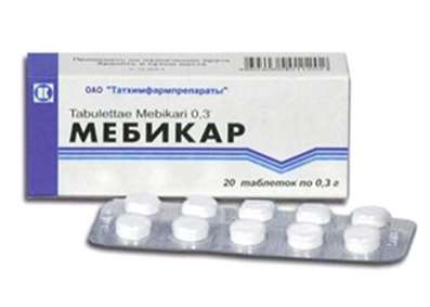 Mebicar 300mg 20 pills buy anxiolytic drugs (tranquilizers) online